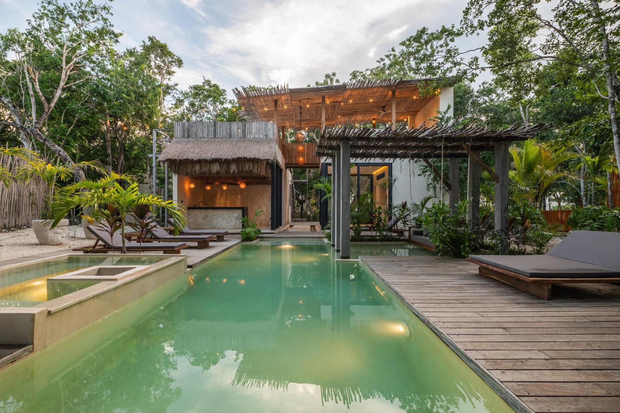 Villa Tovar Тулум Экстерьер фото