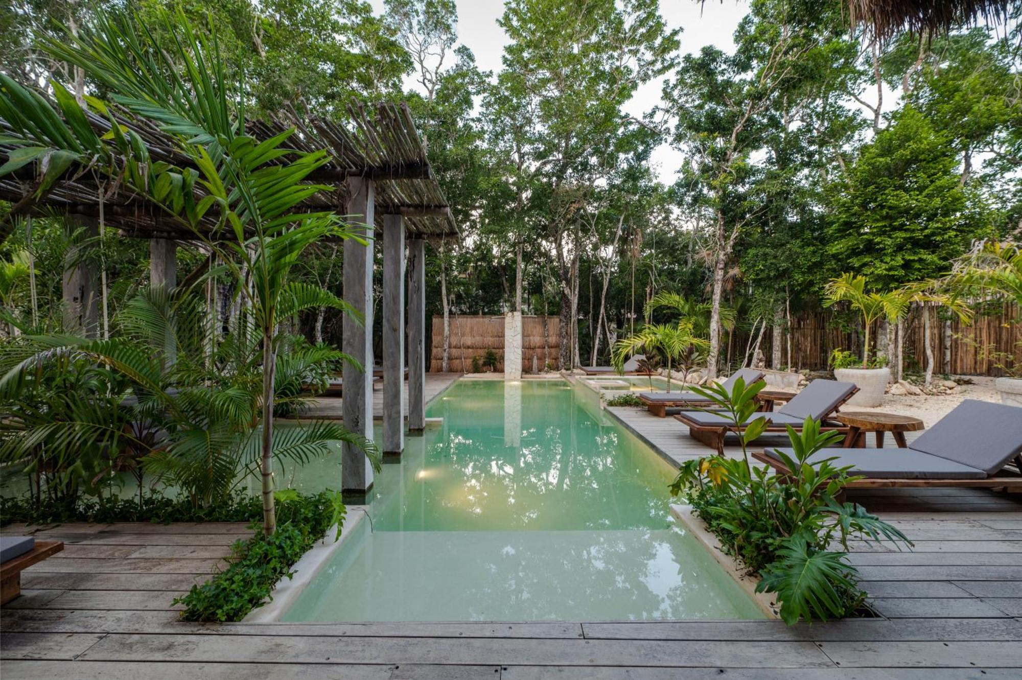 Villa Tovar Тулум Экстерьер фото